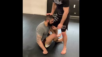 Shin to Shin to Low X Guard ending with an Nasty Ankle Lock by @abelbjj