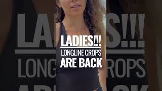 Our Exoticathletica Long Line Crops Are Back