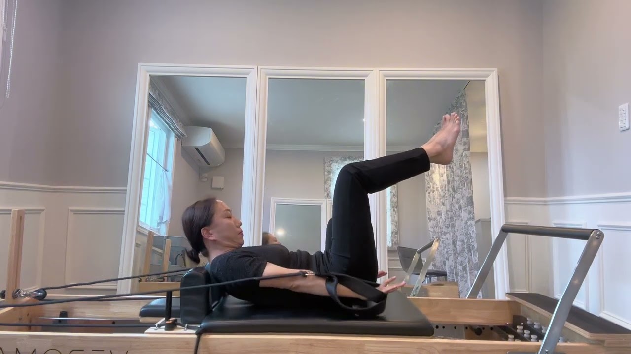 【3ヶ月目】#ピラティスレッスン#ピラティス動画#ピラティスエクササイズ#山形ピラティススタジオ#マシンピラティス