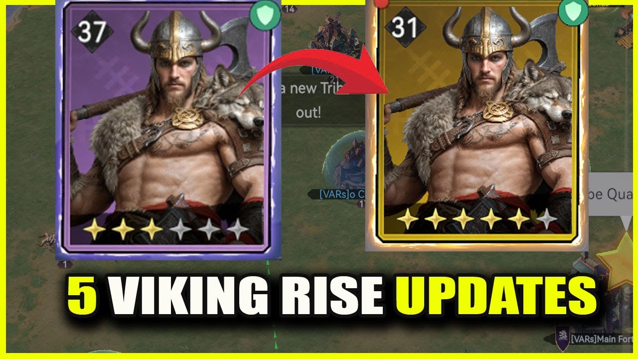 Viking Rise 5 UPATES - Легендарный Айвор