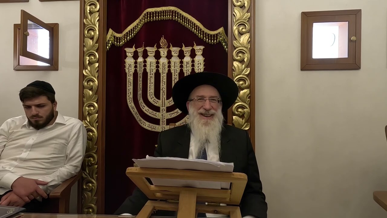 שבועות: חציו לשם חציו לכם - רב דניאל בהר -  כולל נחל חיים