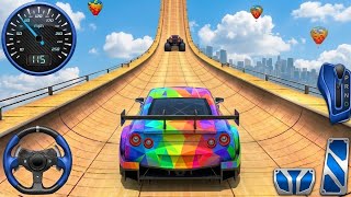 Ramp Car Racing 3D 🚗 Impossible Mega Ramps & Crazy Stunts! - Android Gameplay screenshot 3