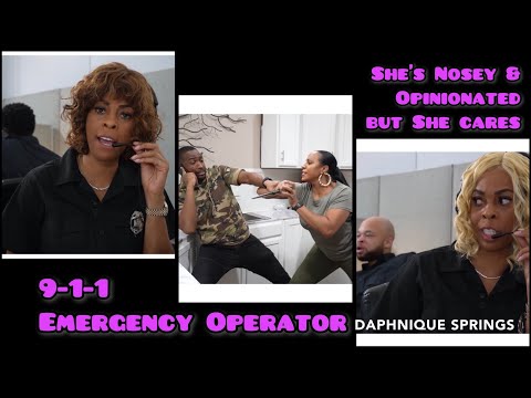 Crazy 911 Dispatcher Operator || Daphnique Springs Funniest Compilation
