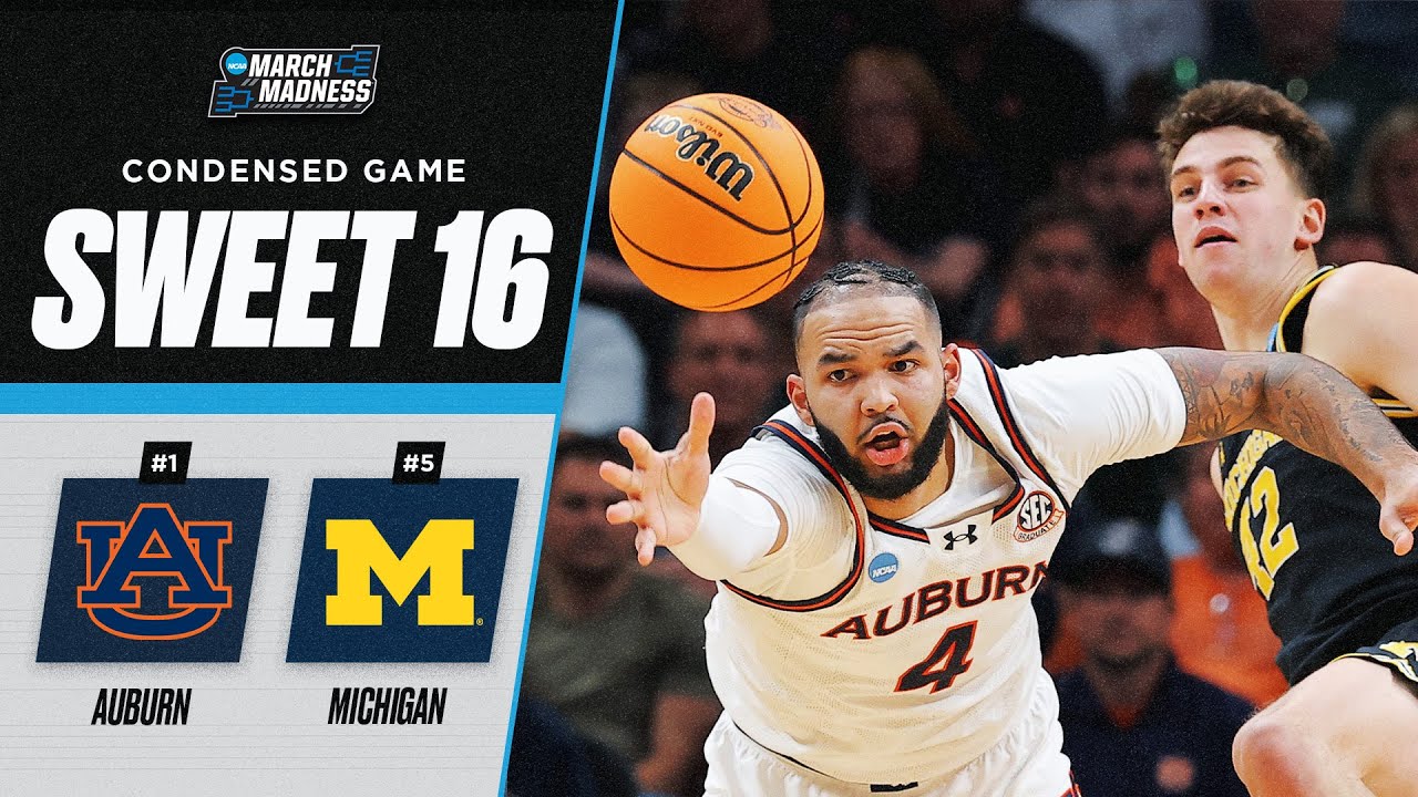 Auburn Vs Michigan Basketball Score Broome Puts Tigers In Elite Eight Maxresdefault 