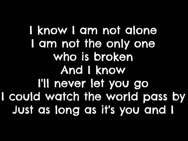 Secondhand Serenade - You & I (Acoustic) [lyrics]