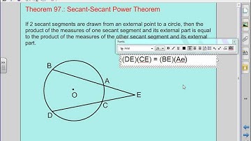 The Power Theorems