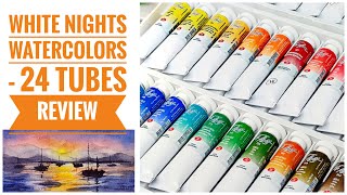 White Nights Watercolor Tubes REVIEW: Everything you need to know
