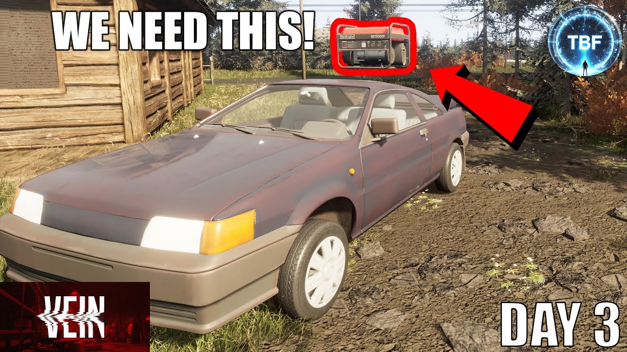 Generator, seeds, and struggles on Day 3 in VEIN | INSANE difficulty