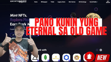 CryptoMines Reborn- Play-to-earn NFT Game (Paano kukunin yung Eternal sa old game)