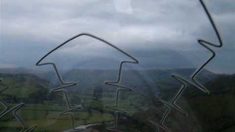 In cockpit -  RAF Valley Hawk Low Level Mach Loop 3