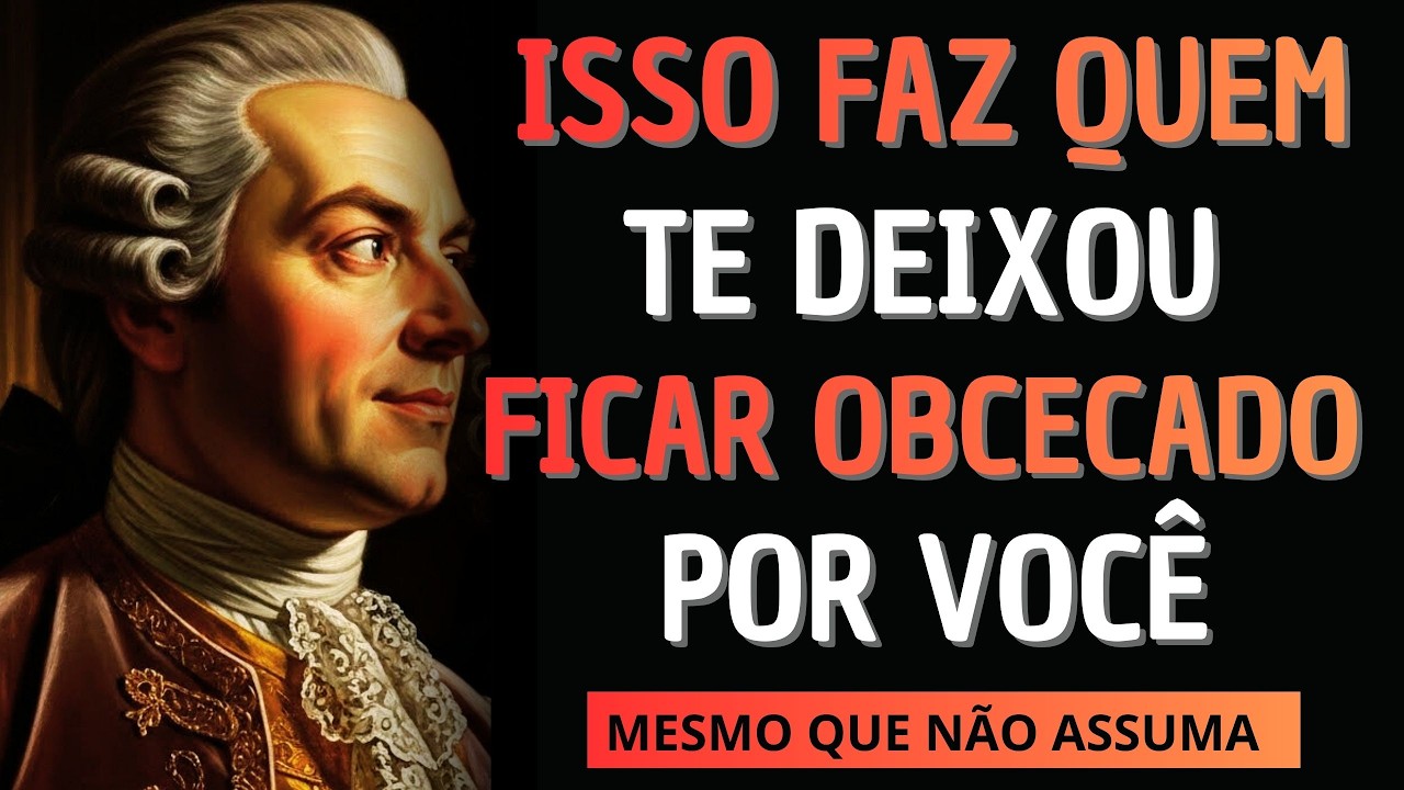 ISSO FAZ QUEM TE DEIXOU VOLTAR OBCECADO POR VOCÊ - ESTOICISMO