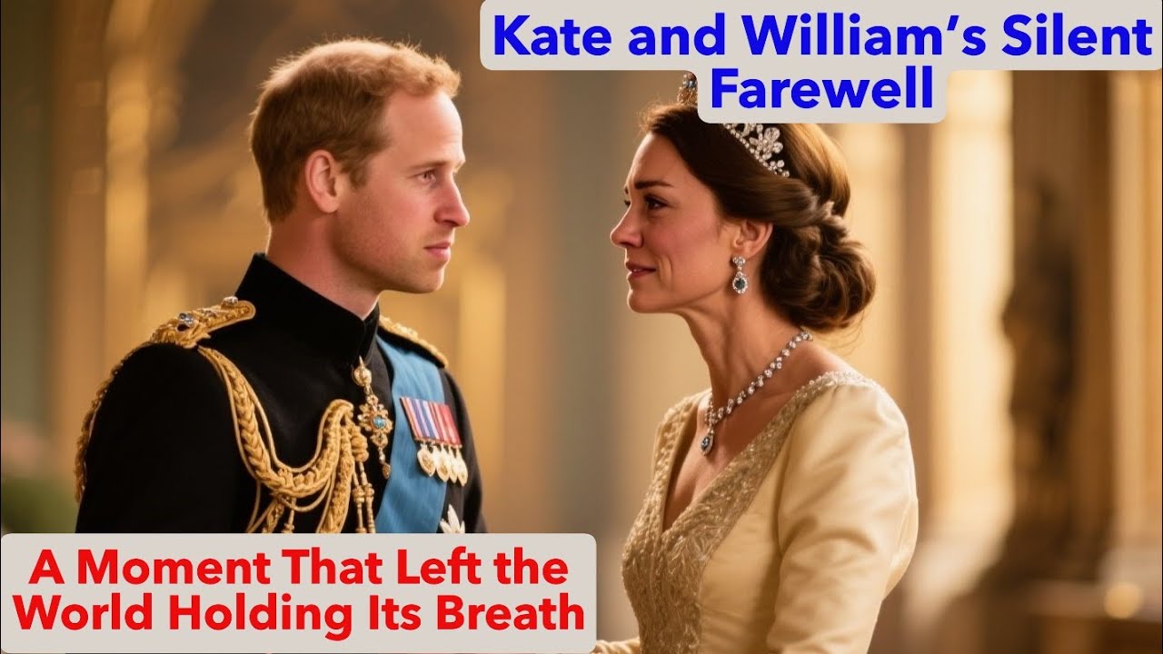 Kate and William’s Silent Farewell—A Moment That Left the World Holding