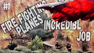 Firefighting planes EXTREME compilation (#1).