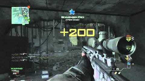 MW3 Quickscoping fail