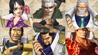 One Piece Pirate Warriors 3 Pc - All Marines Characters Special & Ultimate Attacks