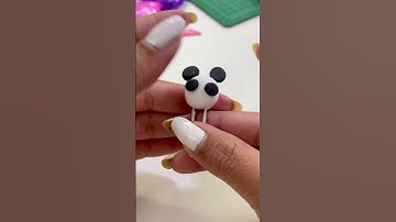 DIY Panda Paper Clip DIY 😱 #shivangisah #shorts #youtubeshorts #youtubepartner #diy  #stationary
