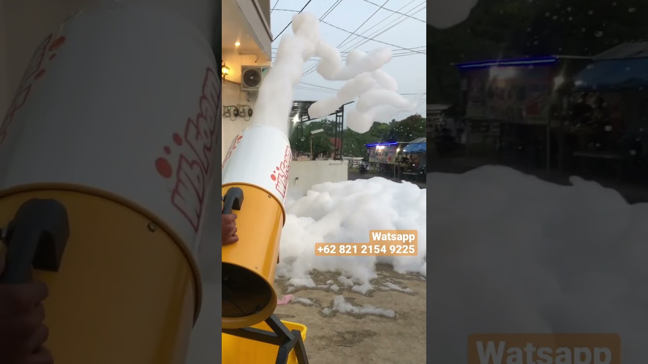 Foam Machine - Mesin busa salju #shorts #foammachine #mandibusa #mesinsalju