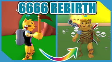 What Happens When You Hit 6666 Rebirth - Roblox Mining Simulator