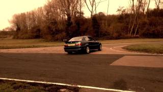 Trying out new diff in an e46 BMW 330Ci Drifting