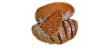 Домашний Ржаной Хлеб с Чесноком