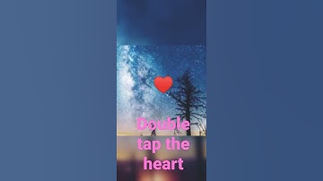 Double Tap the heart