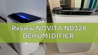 Review NOVITA ND328 DEHUMIDIFIER