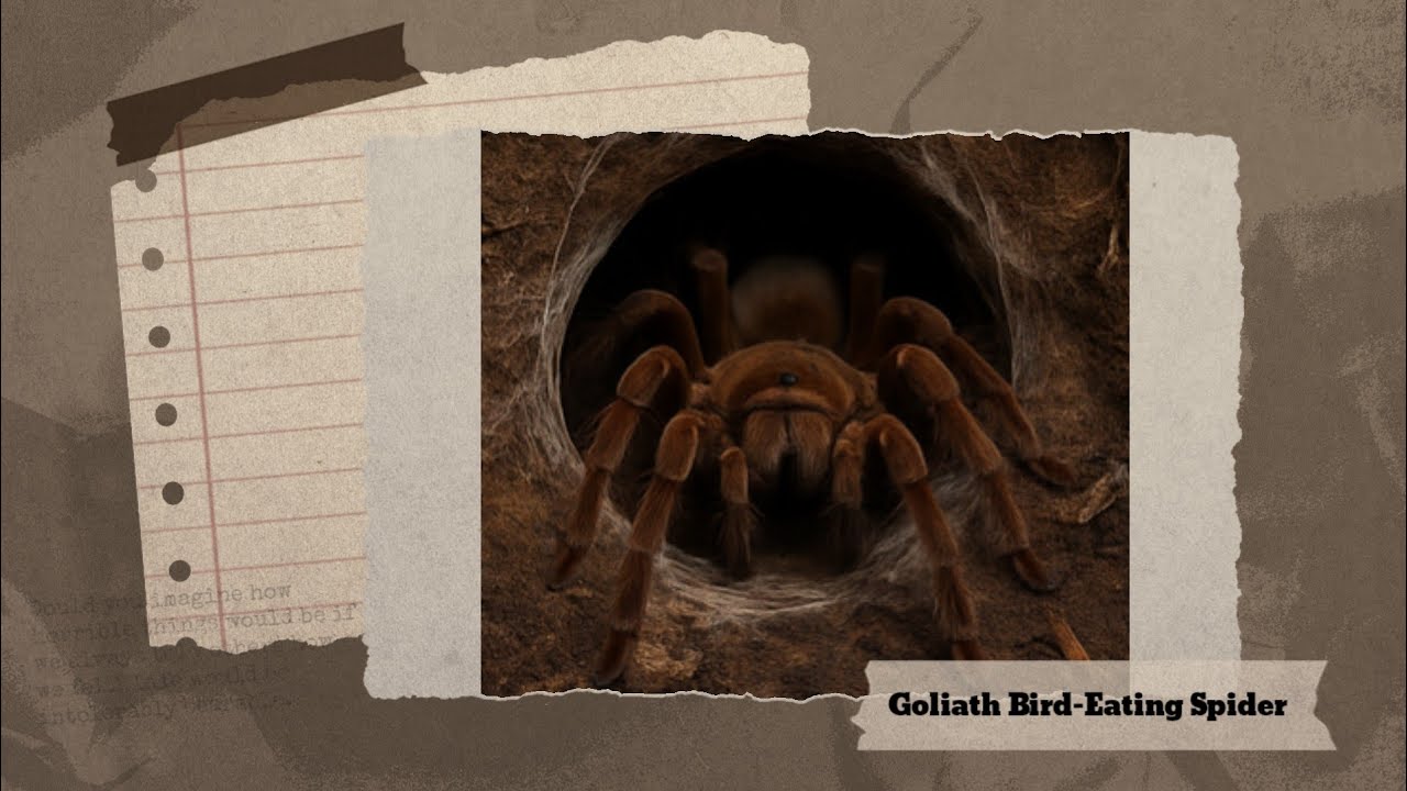 Goliath Bird-Eating Spider: The Giant Ambusher of the Amazon