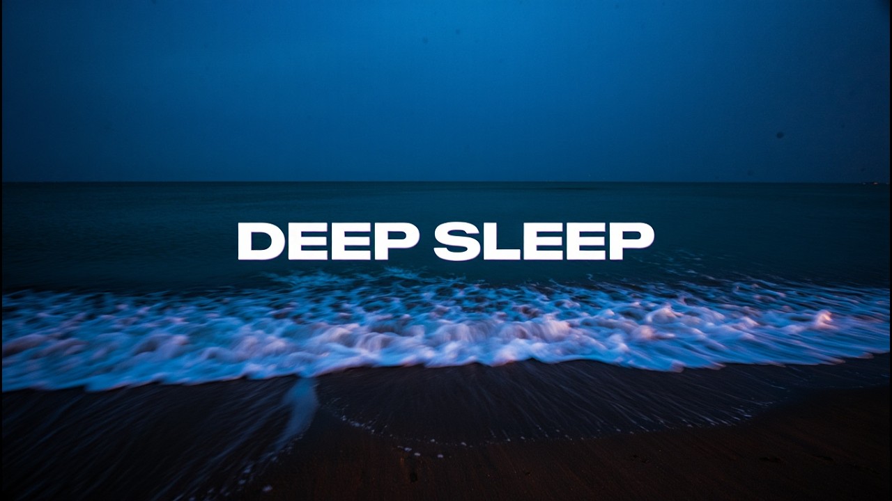 Lakeside Cabin at Night - Gentle Lapping Water Sounds for Relaxation