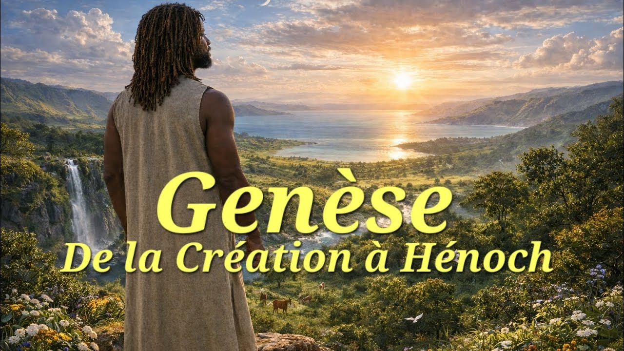 Genèse. De la Création à Hénoch pt1,2,3,4💥🌕🌍🌱🌴🪼🐘👨‍🦱🦴👩....