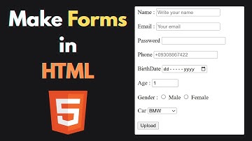 Cara Membuat Formulir dalam HTML | Formulir HTML