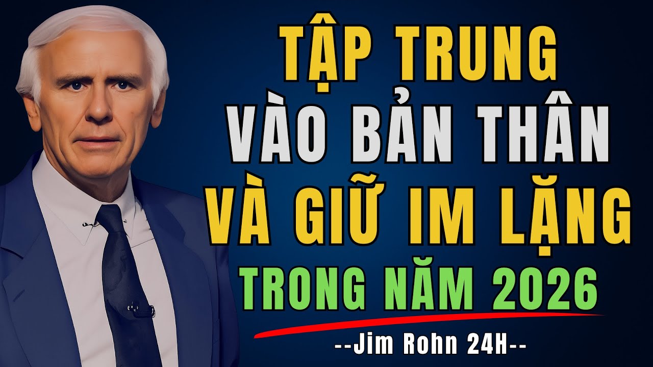 Tập Trung Vào Chính Mình Và Giữ Im Lặng Trong Năm 2026 | Động Lực Từ Jim Rohn