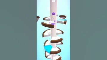 Fruity Helix Level 1 #games #helix #helixjump #3dgames #shorts