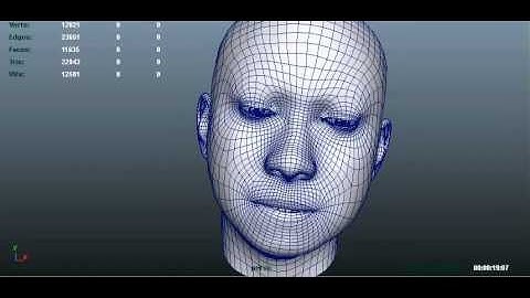 Kinect Facial Mocap Test with Faceshift Studio export FBX into Maya