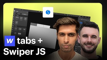 Build a draggable tabs component using Webflow tabs and SwiperJS