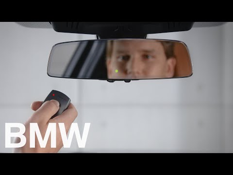 How to pair the BMW interior mirror with integral garage door opener – BMW How-To