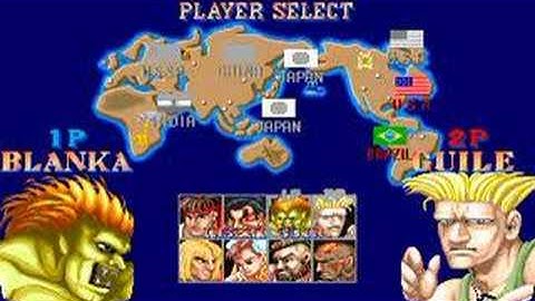Street Fighter 2 - Retro Arcade Intro
