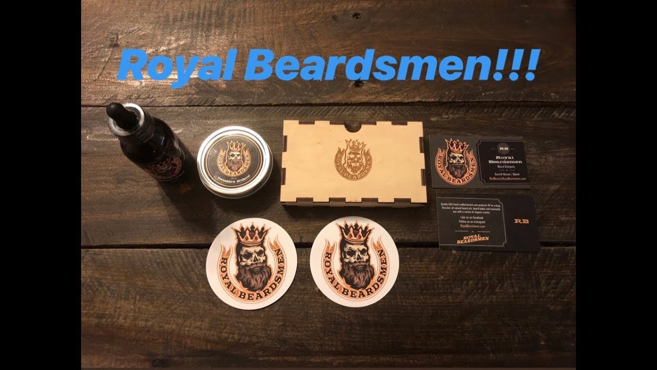 Royal Beardsmen Beard Product Review {Beard Oil and Beard Balm} YouTube