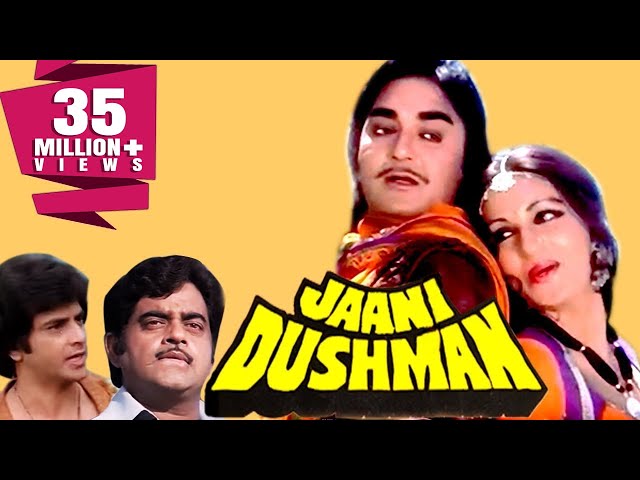 Jaani Dushman (1979) Full Hindi Movie | Sunil Dutt, Sanjeev Kumar, Jeetendra, Rekha, Reena Roy class=