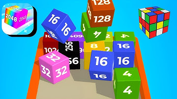 Chain Cube 2048 All Levels walkthrough gameplay Android iOS Free Upload Mobile games World Record