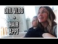 Hair appt day in the life vlog  tara henderson