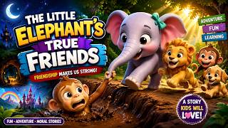 Information The Little Elephant's True Friends | Best Animated Moral Story for Kids Update