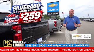 Best Silverado Lease Deals of the Year - No Discount Code Needed!  ONLY at Wally Edgar Chevrolet!