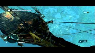 Assassings Creed Black Flag Funny Glitch ''The Flying Dutchman"