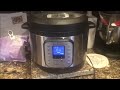 Cooking eggs using an Instant Pot powered by the Bluetti AC200.