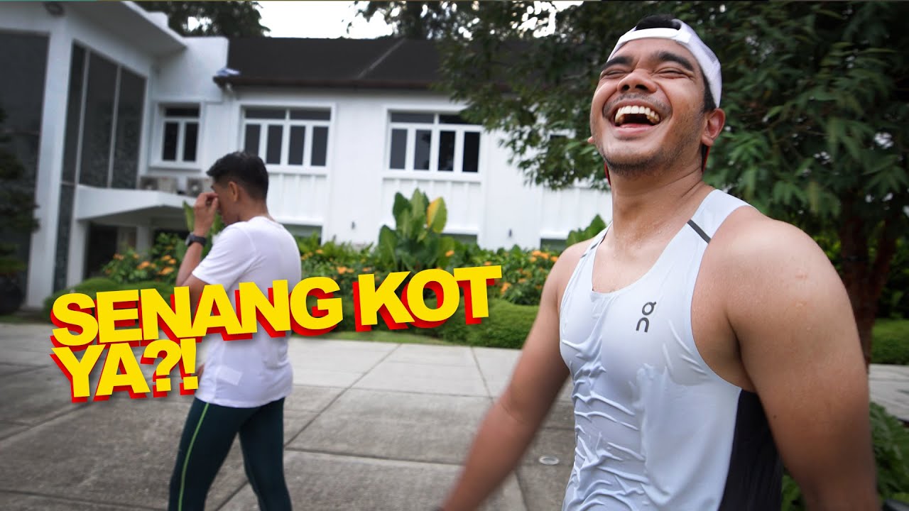 Alif nak training for BERLIN MARATHON!