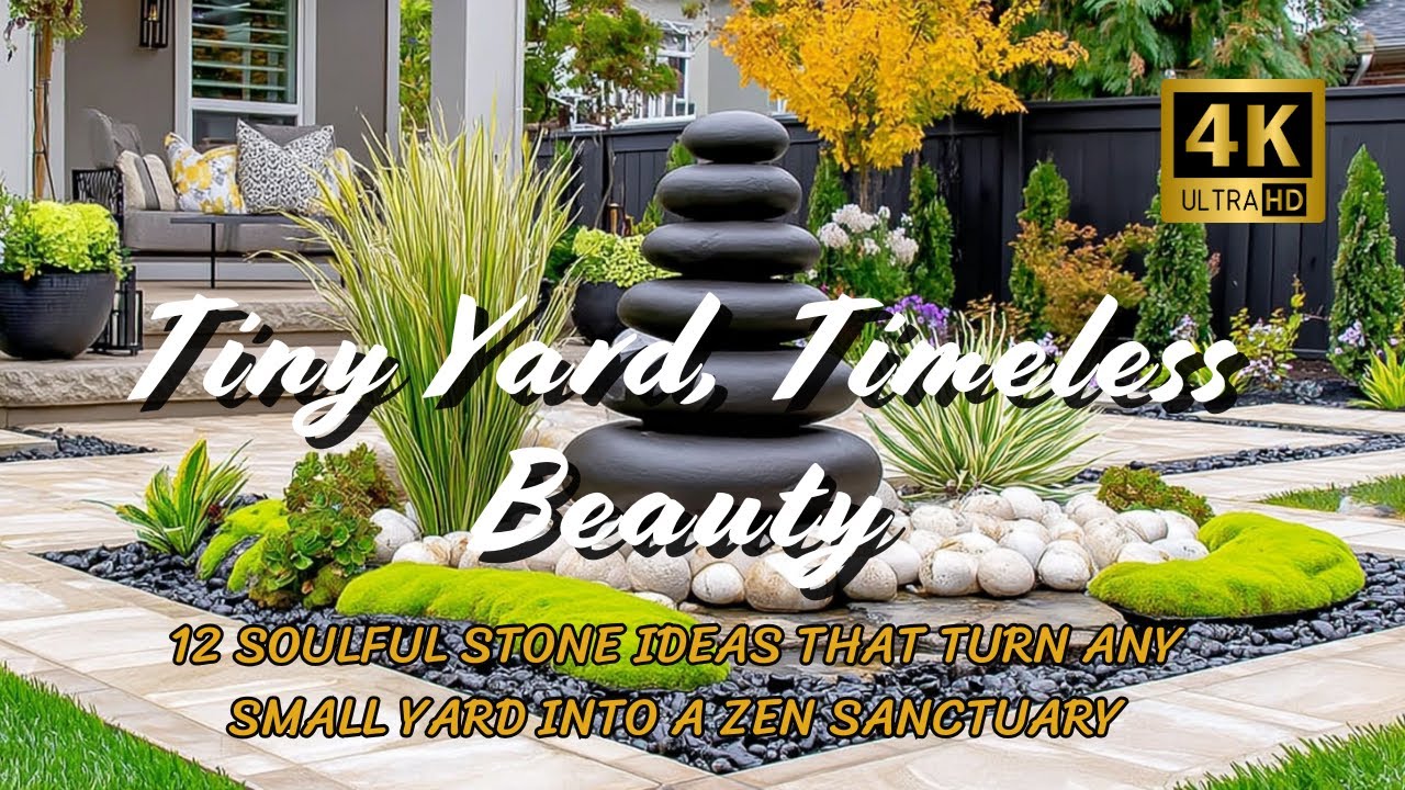 12 Beautiful Zen Landscaping Ideas Using Rocks & Gravel You'll Love in 2025