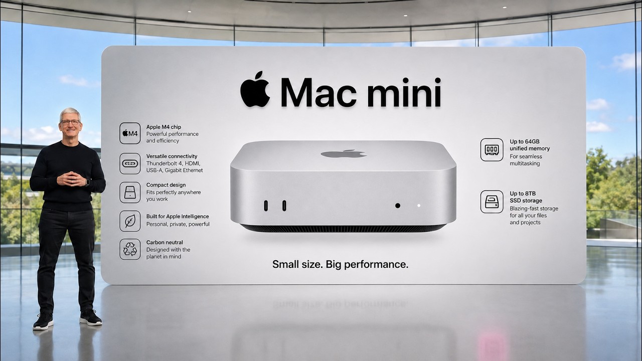 Apple M5 Mac Mini REVEALED: The $799 Killer That DESTROYS The Mac
