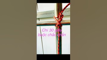 #64 Diy knot- nút thắt dây đơn giản siêu chắc chắn #shorts #diy #tutorial