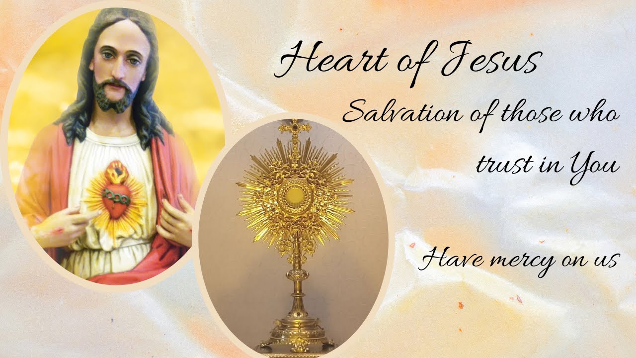 Devotion to the Sacred Heart with Exposition of the Blessed Sacrament (9 Oct) YouTube