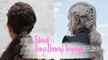 ¿Por qué Daenerys se trenza el pelo?